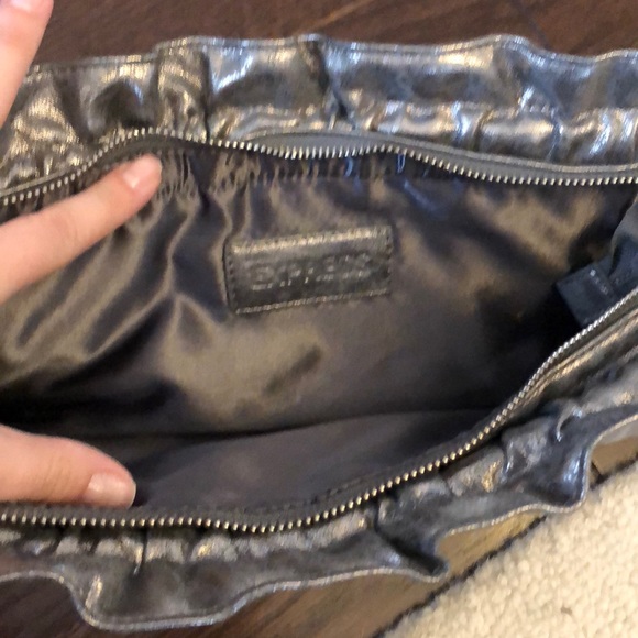 Pewter Metallic Express Clutch - Picture 3 of 4